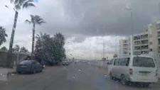 غيوم وأمطار في وداع الفيضة الكبرى بالإسكندرية -صور