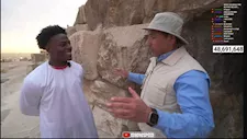 الأهرامات والمتحف المصري الكبير يستقبلان اليوتيوبر العالمي "IShow Speed"