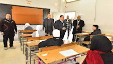محافظ أسيوط يتابع امتحانات الشهادة الإعدادية ويؤكد: لا شكاوى -فيديو وصور