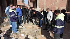 وجه بتركيب بدالة مؤقتة.. رئيس مياه القليوبية يتابع إصلاح هبوط أرضي بقرية القلج