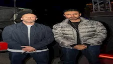 بالصور- جيسون ستاثام يرقص مع تيريس جيبسون في قطر