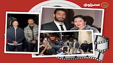حدث بالفن| أول ظهور للفنانة لقاء الخميسي مع زوجها عبد المنصف بعد انفصاله