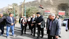  كدواني يتابع تطوير المدخل الشرقي لمدينة المنيا  