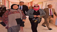 جولات ميدانية لمتابعة تدريب معلمات ومديري مدارس جنوب سيناء