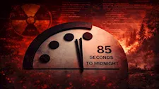 ساعة "يوم القيامة".. 85 ثانية فقط تفصل العالم عن "الكارثة"