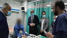 نائب وزير الصحة يتفقد مستشفى التحرير العام بالجيزة ويضع خطة لانتظام العيادات