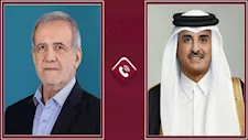 أمير قطر يستعرض هاتفيا مع الرئيس الإيراني العلاقات الثنائية بين البلدين