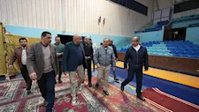 محافظ أسيوط يتفقد خلال جولة مسائية مقر اللجنة العامة للدائرة الأولى بإستاد الأربعين بحي غرب
