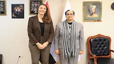 رئيسة "القومي للمرأة" تبحث تعزيز التعاون مع مديرة مكتب التعاون بالوكالة الفرنسية للتنمية 