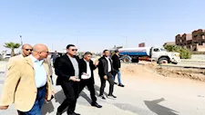 وزير الإسكان يتفقد تطوير ورفع كفاءة الطرق بعدد من مناطق حدائق أكتوبر
