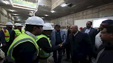 20 صورة.. كامل الوزير يتفقد أنفاق مترو الخط الرابع