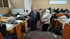 صور.. عميد زراعة عين شمس يتفقد امتحانات الفصل الأول 