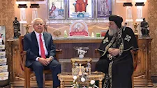 رئيس مجلس النواب يزور الكاتدرائية المرقسية لتهنئة البابا تواضروس بعيد الميلاد