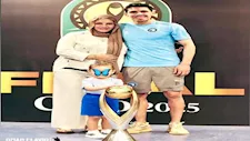 زوجة محمد حمدي توجه له رسالة رومانسية بعد نشر التشكيل بصورته