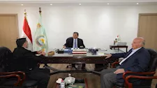 تفاصيل لقاء وزير الزراعة ورئيس اتحاد منتجي الدواجن