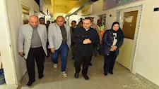 بالصور- محافظ أسيوط يتفقد اللمسات النهائية لمعرض الأسر المنتجة بحي غرب