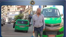 "واحد ماشي عكس والتاني فاتح الباب".. ضبط سائقين عرضا حياة المواطنين للخطر