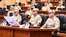 صور.. وزير الدفاع يشهد تنفيذ المرحلة الرئيسية لمشروع إدارة الحرب الكيميائية