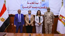 تشغيل مشروعات الصرف الصحي بـ5 قرى ضمن حياة كريمة بالفرافرة