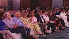 نجوم الفن يحضرون مؤتمر مهرجان القاهرة السينمائي بينهم ليلى علوي وإلهام