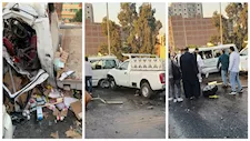ارتفاع حصيلة حادث كوبري قها بالقليوبية إلى 5 وفيات و12 مصابًا - صور