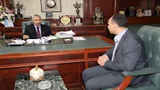 قرارات عاجلة من محافظ بني سويف بعد وفاة مواطن أمام المستشفى الجامعي