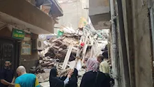 قرار عاجل من النيابة بشأن عقار حدائق القبة المنهار 
