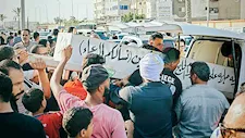 تشييع جنازة الطالب آدم في بورسعيد وسط حزن الأسر والزملاء -فيديو وصور
