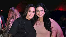 هند صبري وأمينة خليل النائبة زينب بشير في حفل إيلي صعب بالاهرامات-صور