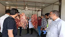 ضبط 154 كيلو لحوم مذبوحة خارج المجازر الحكومية في الوادي الجديد