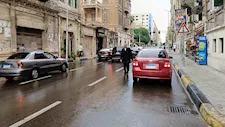محافظ الإسكندرية يتابع تداعيات موجة الطقس السيئ -صور