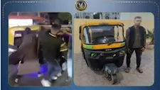  خلاف على الأجرة يشعل معركة شوارع وسائق توك توك يسحل سيدة بالإسكندرية