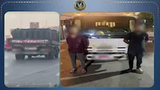 كشف ملابسات فيديو سيارة نقل تحمل أسطوانات غاز بطريقة خطرة بالقاهرة