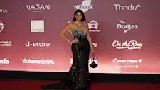 كارمن بصيبص بفستان حورية البحر في افتتاح مهرجان الجونة