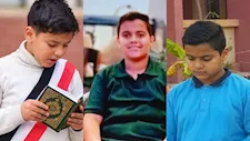 أصدقاء الطالب "آدم" يوزعون أرز بلبن بالمقابر في أول جمعة على رحيله -صور