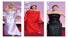 ليلى بالأحمر الناري وإلهام شاهين ساحرة.. 20 صورة لإطلالات ثاني أيام الجونة