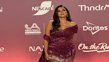 نجمات ظهرن بفساتين لامعة وجذابة في مهرجان الجونة 2026