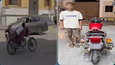  "استعراض الموت في الشارع".. ضبط طالب أدى حركات خطرة بدراجة نارية بالأقصر | فيديو 