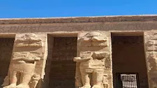 بالصور- تقنية حديثة بالطاقة الشمسية لحماية معبد هابو بالأقصر من الطيور