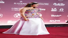 بإطلالة ساحرة هنادي مهنا تظهر على الريد كاربت رابع أيام مهرجان الجونة