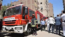 السيطرة على حريق بغرفة حارس عقار في كرموز بالإسكندرية