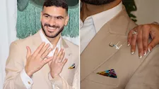 8 صور من حفل زفاف حامد حمدان وزوجته ليلي.. ماذا كتب لاعب بيراميدز؟