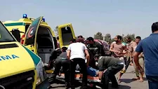 المنيا تفقد 8 من أبنائها في حادث أتوبيس طريق أسيوط الغربي