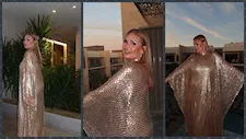 يسرا تنشر صورا جديدة من سادس أيام الجونة والجمهور: "خطيرة"