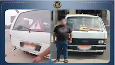 ضبط سائق ميكروباص تعدى بالسب على راكب بسبب خلاف على خط السير بالمحلة