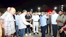 كاميرات مراقبة بالحدائق ومواقف لذوي الإعاقة بتوجيهات محافظ الوادي الجديد