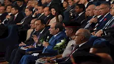 صور مشاركة الرئيس السيسي في جلسة أمن الوطن والمواطن بمنتدى مصر 2026