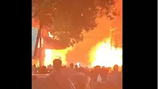 انفجار أسطوانة بوتاجاز داخل مطعم في حدائق القبة بالقاهرة- فيديو وصور