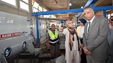  محافظ جنوب سيناء يتفقد معصرة زيت الزيتون بأبو صويرة -صور 