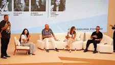 خالد دياب في مهرجان الجونة السينمائي: الشعب المصري دمه خفيف وإضحاكه شيء صعب